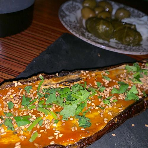 Eggplant at Magu in Helsinki