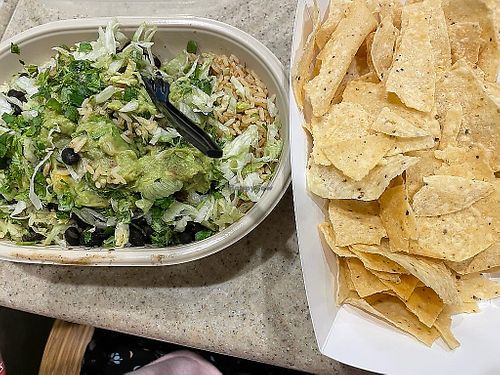 Earmuffs Veggie Bowl   at Universal Studios - Moe's Southwest Grill in Orlando
