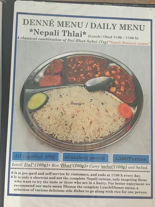 One of the stews vegan at Nepali in Bratislava