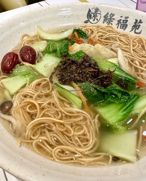 Herbal Soup Mee Suah 👍🏻   at Green Bliss Habitat 綠福苑 - Fortune Centre in Central Singapore