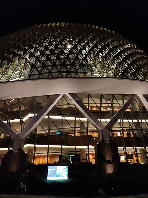 Kiosk is outside of Esplanade or the local nicknamed it as Durian at Co+Nut+Ink - Esplanade in Central Singapore