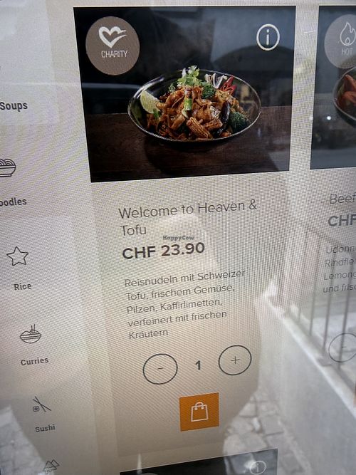 vegan  at Nooch in Bern