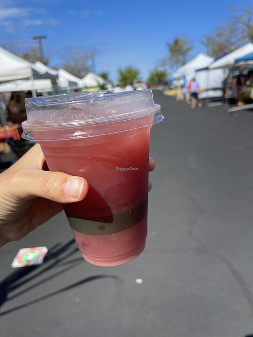 Sugar cane and lime  at Keauhou Farmer's Market in Kailua Kona