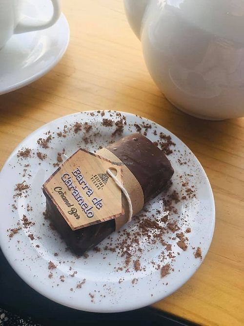 Caramel bar at The Little Bake Shop in Cusco