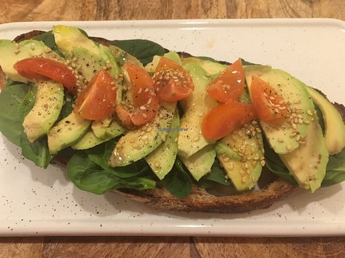 Avocado toast   at Bohl in Barcelona
