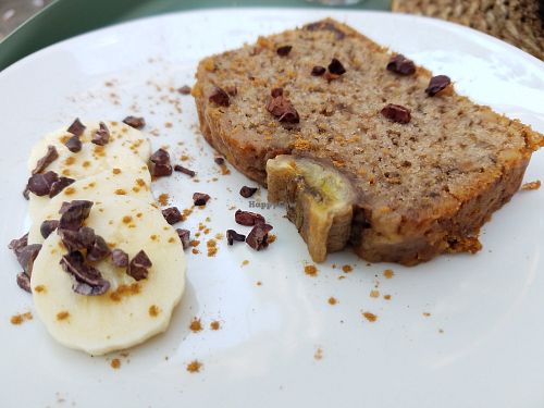 Banana bread at Bohl in Barcelona
