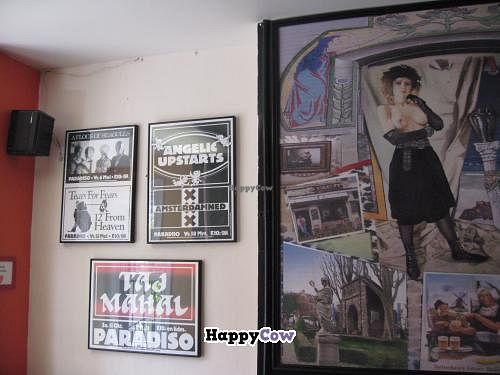 Amsterdam Falafelshop inside, Washington, DC at Amsterdam Falafelshop - Adams Morgan in Washington