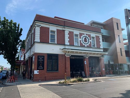 Frontage  at The Old Fire Station Cafe Gallery in Preston