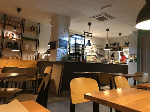 The interior  at Cafe Madrigal in Valencia