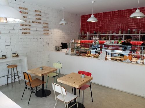 Inside at Susi Sopa in Barcelona