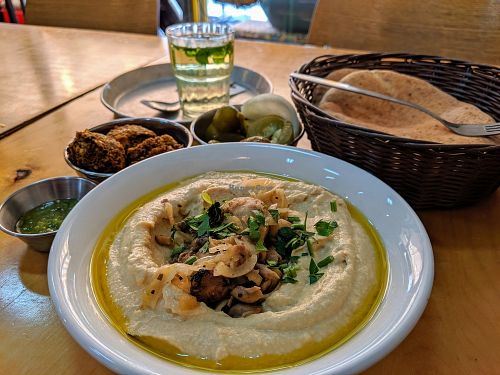 Parnassian at Arbes in Jerusalem