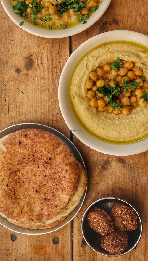 Hummus  at Arbes in Jerusalem