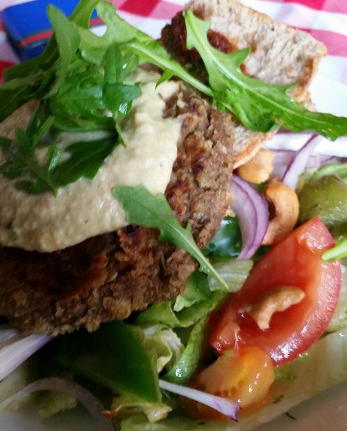 begin salat (vegan) at Pygmalion in Bergen