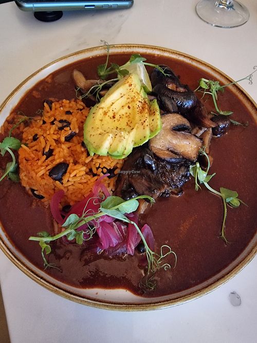 Mushroom Mole at Twelve Eatery in Bournemouth