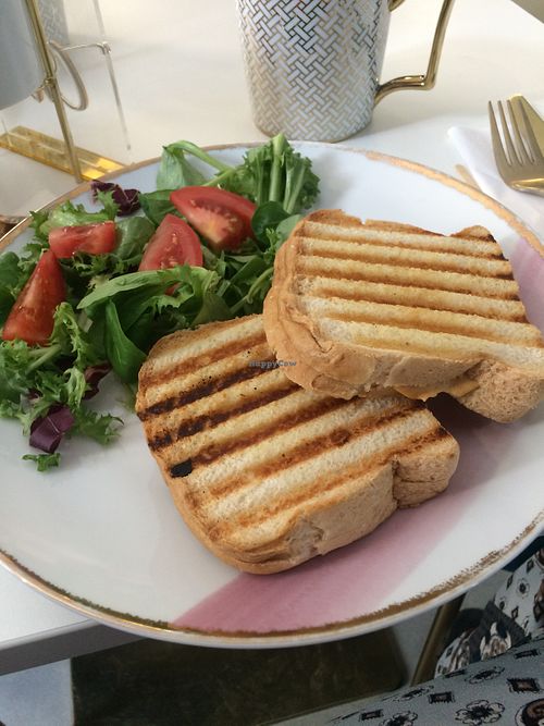 GF cheese toastie at Naked Bakery in Edinburgh