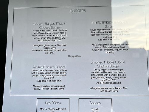   at Naked Bakery in Edinburgh