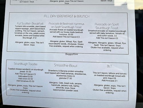   at Naked Bakery in Edinburgh