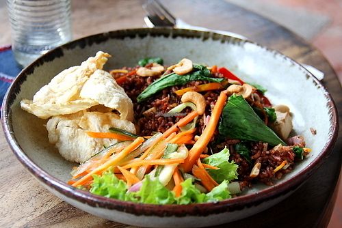 Nasi goreng.  at Kafe in Ubud