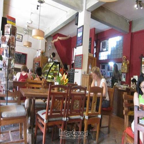 kafe seating at Kafe in Ubud