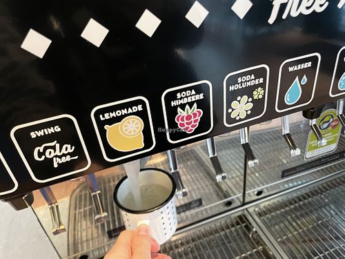 refill station at Swing Kitchen - Rosenthalerstraße in Berlin