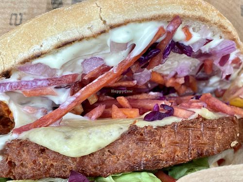 burger at Swing Kitchen - Rosenthalerstraße in Berlin