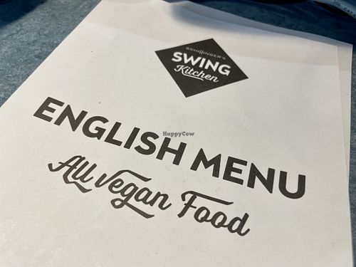 menu at Swing Kitchen - Rosenthalerstraße in Berlin
