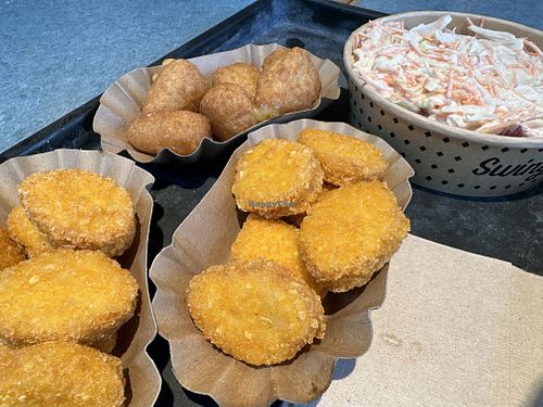 dinner  at Swing Kitchen - Rosenthalerstraße in Berlin