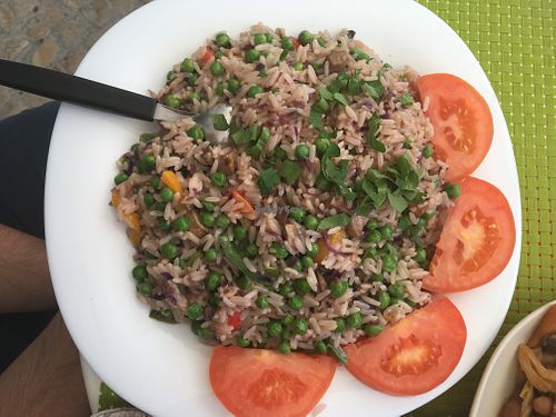 Mushroom rice at Cantinho da Regina in Sesimbra