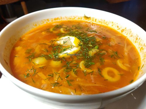 Soljanka Soup at Psota in Warsaw