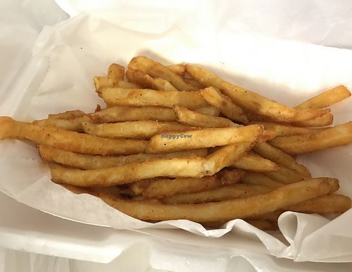 Seasoned fries   at Dat Dog in New Orleans