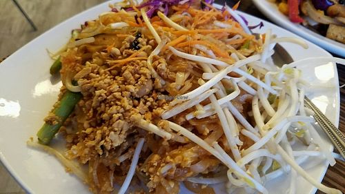 phad Thai at LA Vegan in Los Angeles