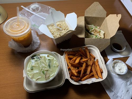 Flawless delivery! at LA Vegan in Los Angeles