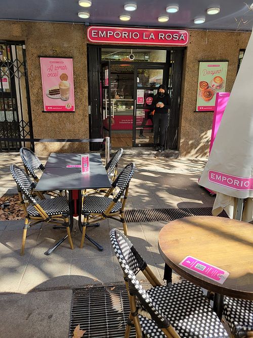 The location  at Emporio La Rosa in Santiago