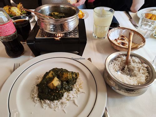 Aloo palak at Vulkan in Zurich
