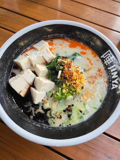 Spicy Creamy Vegan Ramen at JINYA Ramen Bar in Burbank