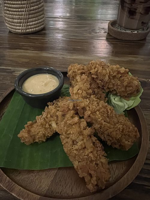 Chicken strips  at Ganita Cafe in Pai