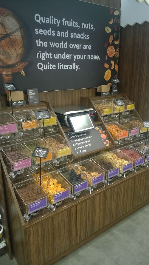 Nuts, fruit and seeds  at Holland & Barrett - Wellington Sq in Stockton-on-tees