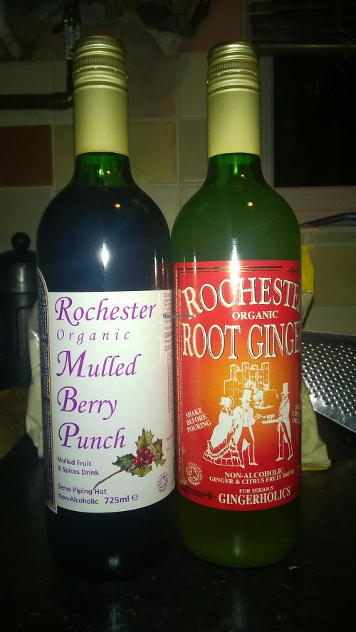 Mulled berry punch and root ginger  at Holland & Barrett - Wellington Sq in Stockton-on-tees