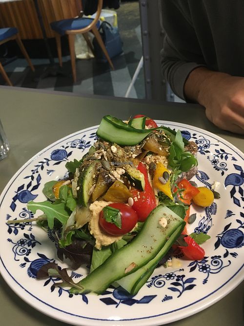 Hummus bread  at Engel Winkelcafé in Zwolle