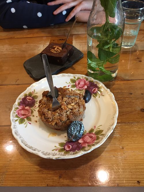 Veganistische appeltaart at Engel Winkelcafé in Zwolle