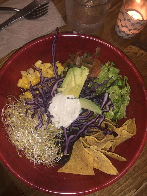 Naked Burrito Bowl at Gallo Santo in Barcelona