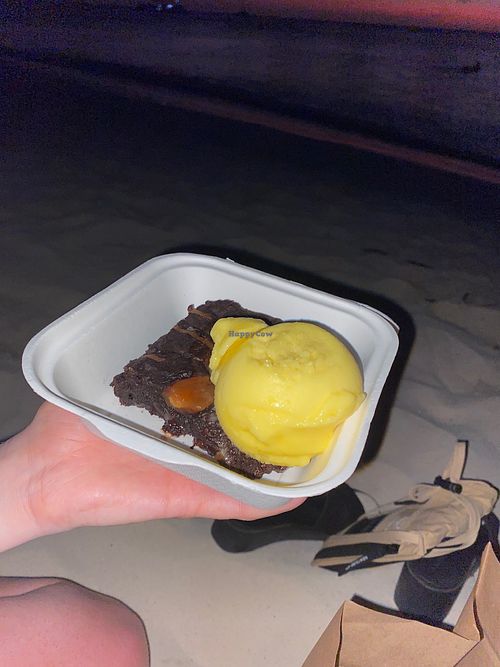 PEANUT BUTTER BROWNIE À LA MODE  at Fishes & More in Palm Beach