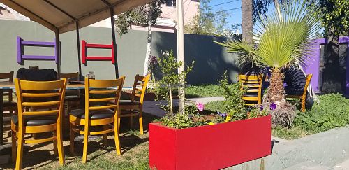 Eat outside at EarthBowl in Tijuana
