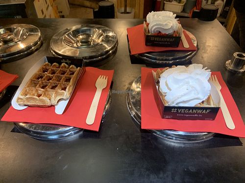   at VeganWaf in Brussels