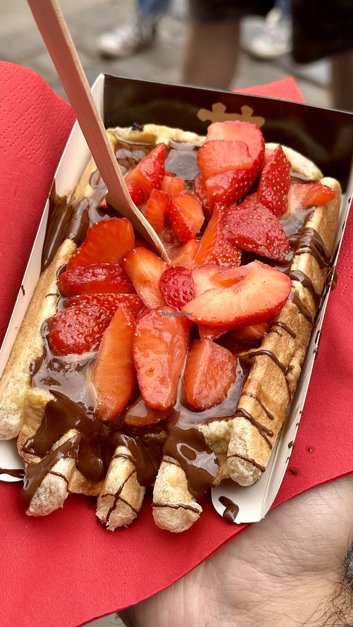   at VeganWaf in Brussels