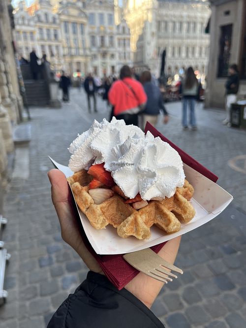   at VeganWaf in Brussels