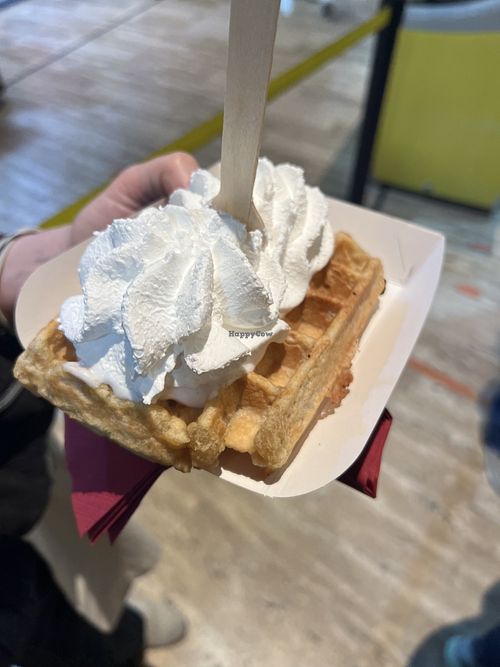   at VeganWaf in Brussels