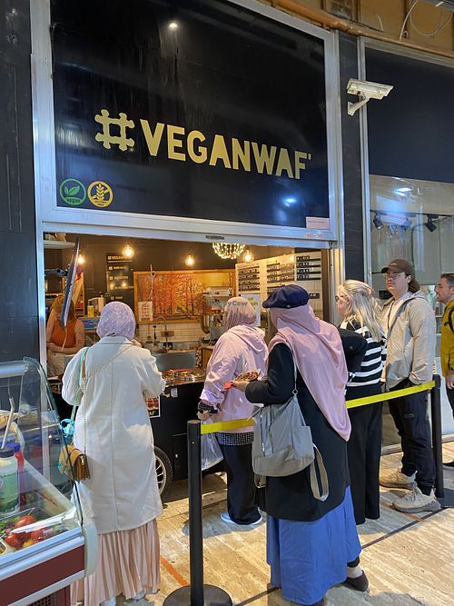 Vegan + glutenfree 🥳  at VeganWaf in Brussels