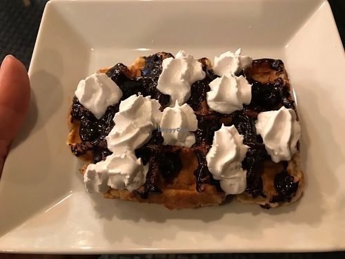 Yum! at VeganWaf in Brussels