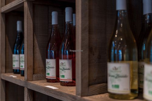 wines at Happy Veg in Seynod